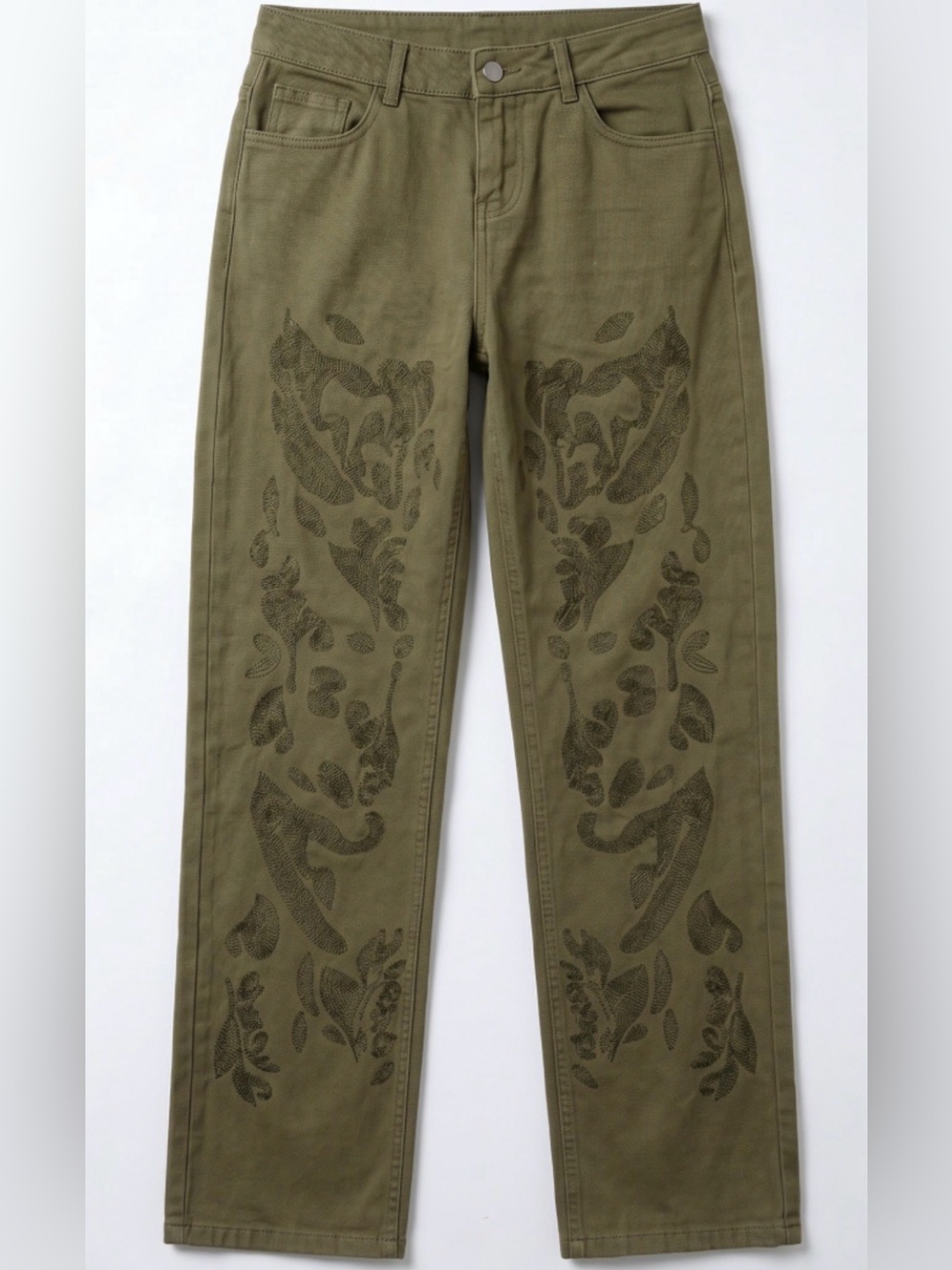 Tractr olive cargo jeans